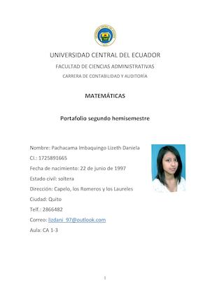 Portafolio Segundo Hemisemestre