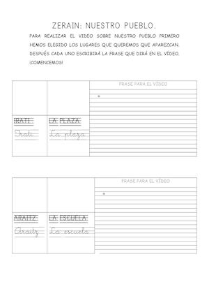 FICHA 1: PROYECTO ZERAIN