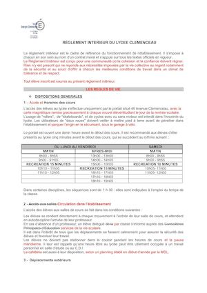 Nouveaux Projet 2 Réglement Intérieur Clem