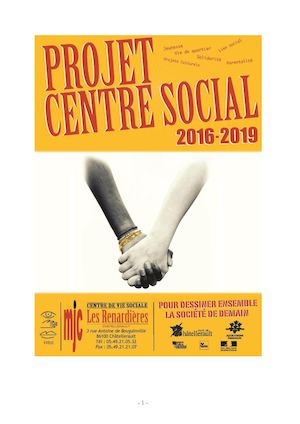 Projet Social 2016 2019 Mjc Cvs Les Renardières
