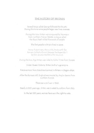 The History Of Britain