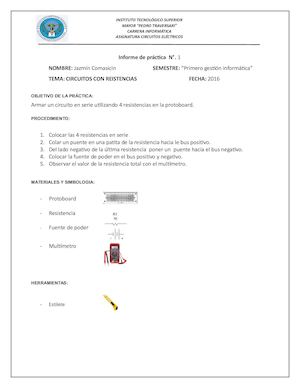 Portafolio De Circuitos Electricos Completo