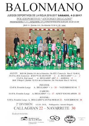 Balonmano 04 02 2017