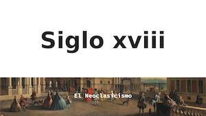Siglo Xviii