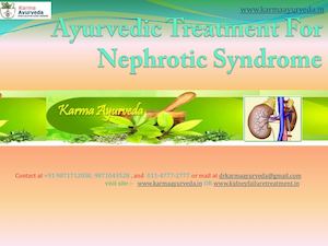 Ayurvedic Treatment For Nephrotic Syndrome