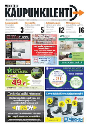 Mikkelin Kaupunkilehti 6/2017