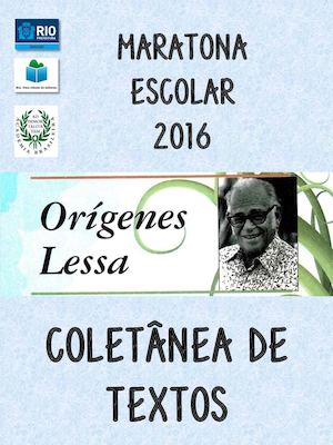 2016 Livro Maratona Orígenes Lessa