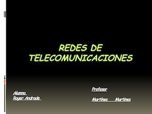 Redes De Telecomunicaciones