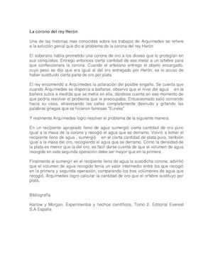 La Corono Del Rey Herón