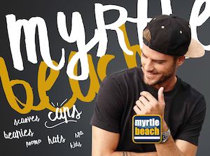 Myrtle Beach Unisex Cap Original Flexfit F/ür Perfekte Passform