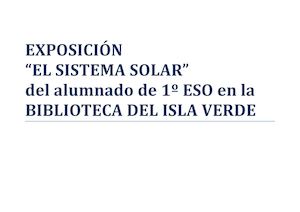 Exposición El Sistema Solar
