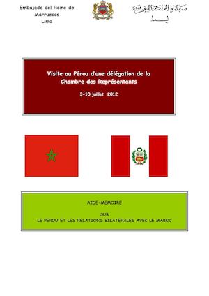Visite parlementaire Pérou