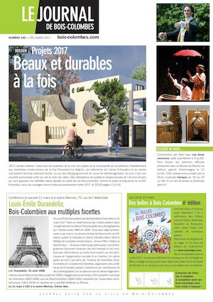 Journal de Bois-Colombes JBC n°120 FÉVRIER/MARS 2017