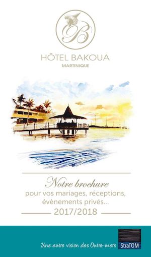 Plaquette mariage 2017- Hotel Bakoua