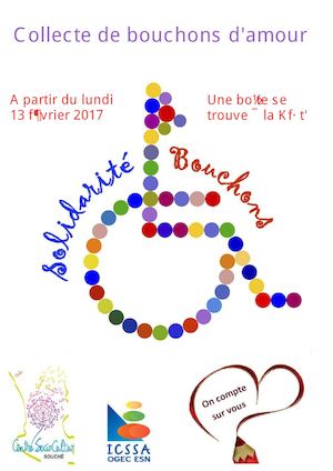 ICSSA - Affiche Bouchons D'amour