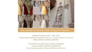 TRE RITRATTI DI DANTE NELLE CHIESE DI VERONA