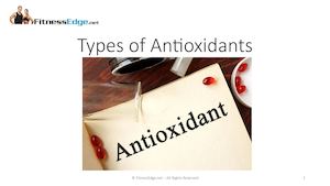 Different Types Of Antioxidants PowerPoint