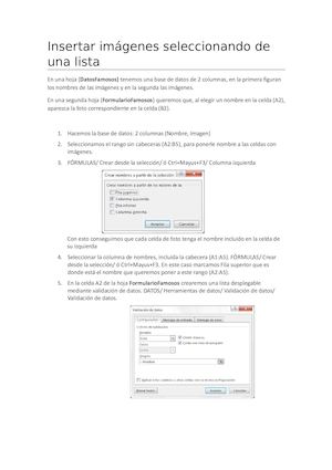 Insertar Imagenes por Nombre