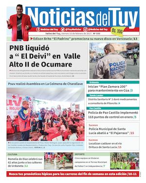 Noticias Del Tuy 10 De Febrero