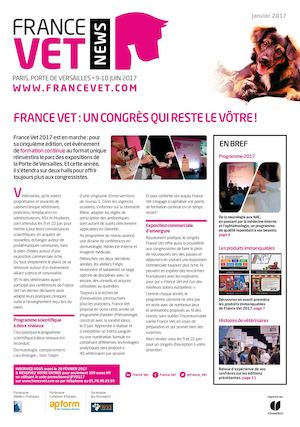 France Vet 2017 Journal - édition Hiver 2017 (paru en janvier 2017)