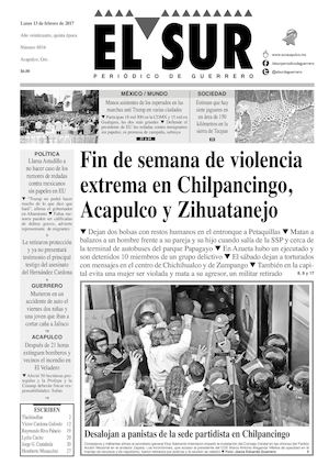 El Sur Lunes 13022017