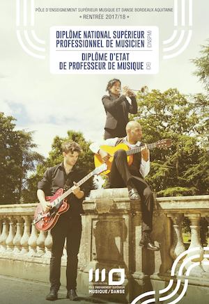 Cursus Musique PESMD Bordeaux Aquitaine 2017-2018