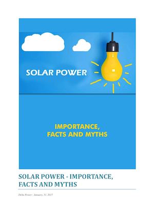 Solar Power Importance Facts And Myths