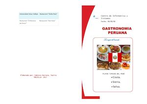 Gastronomía Peruana