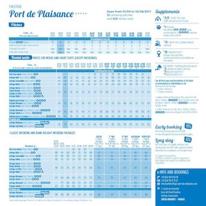 Prices 2017 - Yelloh! Village Port de Plaisance in Brittany