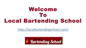 Bartending School: Become a Bartender.