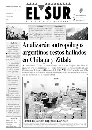 El Sur Martes 14022017