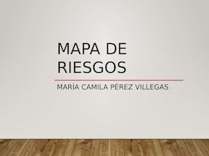 Mapa De Riesgos
