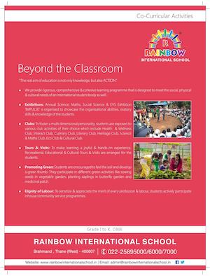 Rainbow International CBSE School Thane Facilities Brochure