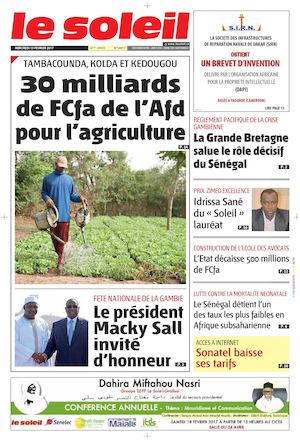 Edition Du 15 Fevrier 2016
