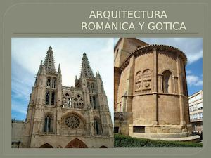 La arquitectura romanica y la edad media