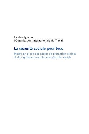 La Sécurité Sociale pour Tous - OIT - 2012