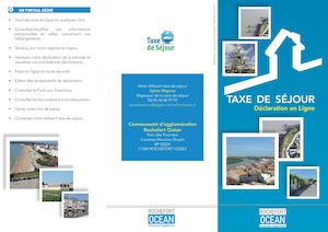 Déclaration en ligne de la Taxe de séjour Rochefort Océan