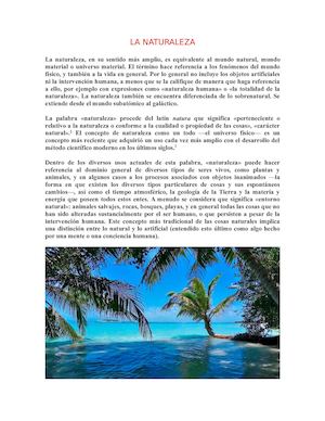 La Naturaleza