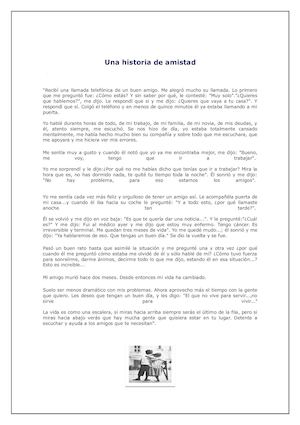 Una Historia De Amistad