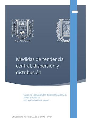 Medidas De Tendencia Central Tics