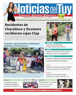 Noticias Del Tuy 16 De Febrero