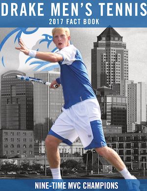2017 Drake Men's Tennis Fact Book
