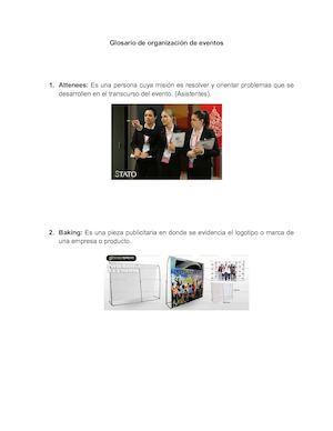 Glosario De Organización De Eventos (1)