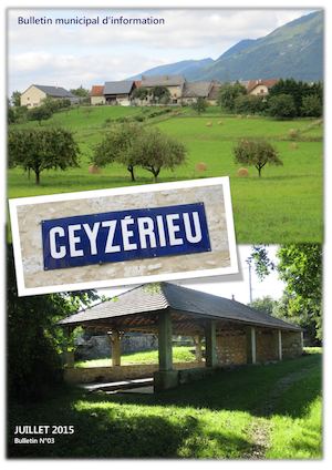 Bulletin municipal Ceyzérieu 2015