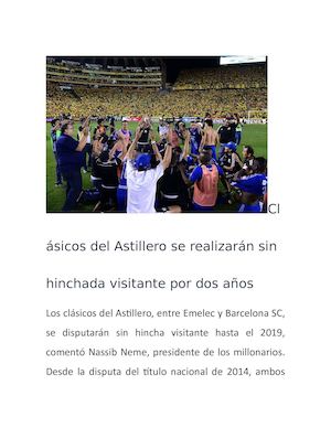 Clásicos Del Astillero Se Realizarán Sin Hinchada Visitante Por Dos Años