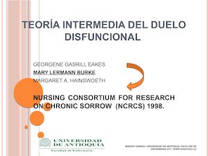 Teoria Intermedia Del Duelo Disfuncional Diapositivas (1)