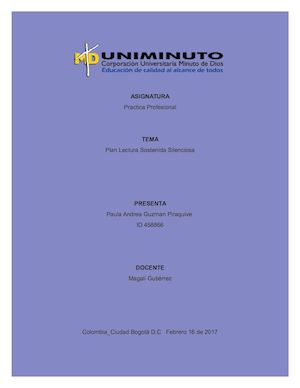 Lectura Silenciosa Sostenida