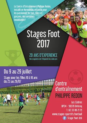 Stage football Philippe Redon 2017