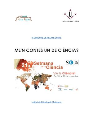 Me'n Contes Un De Ciència