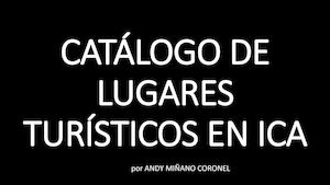 Catalogo Lugares Turisticos